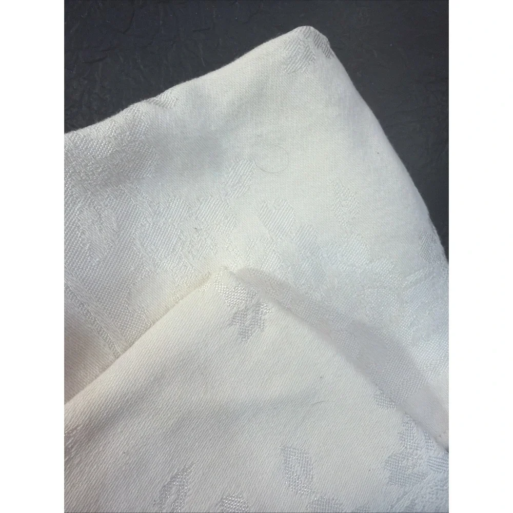 Set of 5 Vintage Linen Napkins Floral‎ Table Linens, Bread Basket, Clean 377